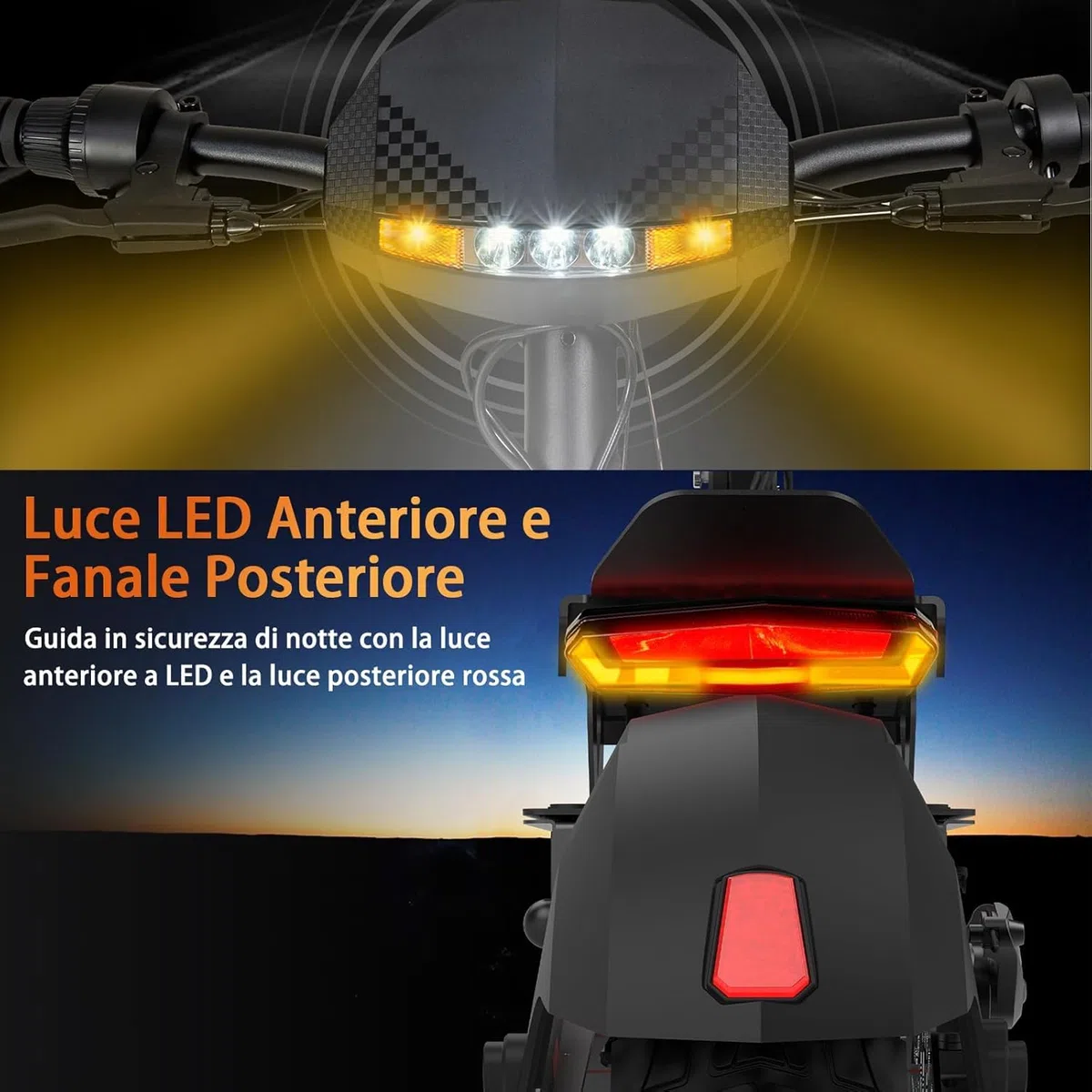 Monopattino Elettrico Adulto,Scooter Elettrico,Patinete electrico,Motore da 500W,Autonomia di 55-60 km,Carico Massimo 120KG,Pneumatici da 10",Sistema di Controllo di Doppia frenata,G2
