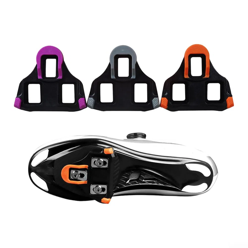 Tacchette compatibili con SPD 0 2 6 Gradi Mountain Biking - Clip per Pedali in Nylon Resistenti off Road