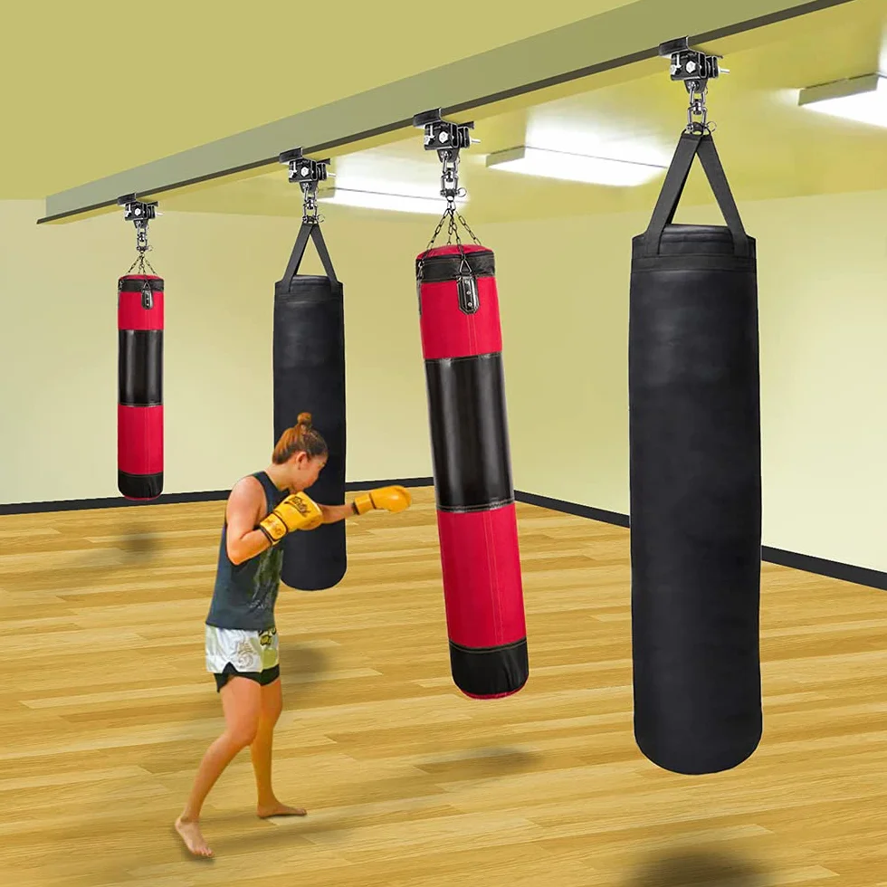 Dolibest Supporto per Sacco Pesante, Gancio per Boxe e Accessori, Staffa con Gancio a Trave