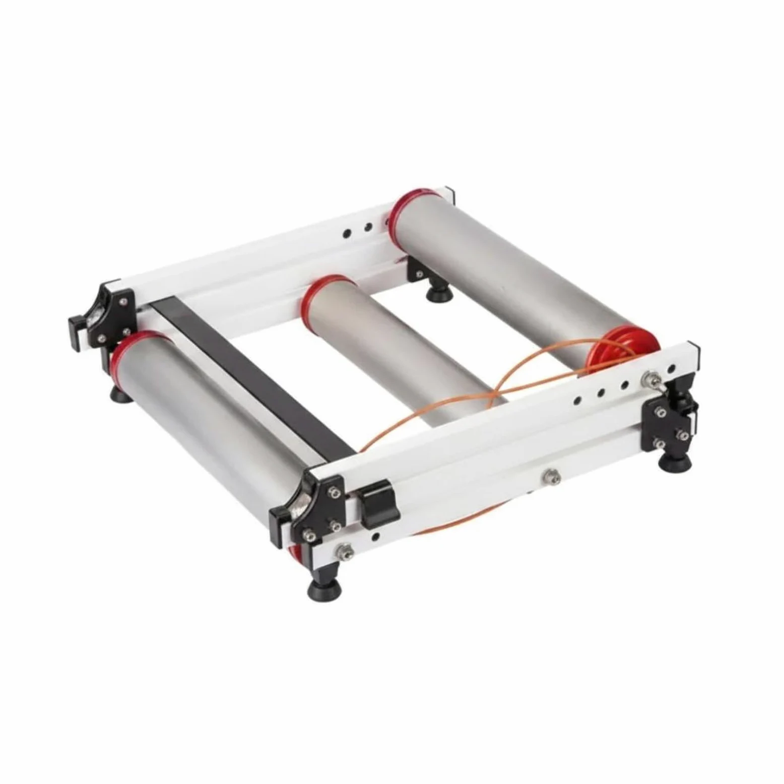 Amagogo Rullo per Allenamento Bici Indoor Rullo Allenatore Bici Rullo Bicicletta Ciclistico Materiali Alluminio Gomma Pc Leggero E Robusto Pieghevole