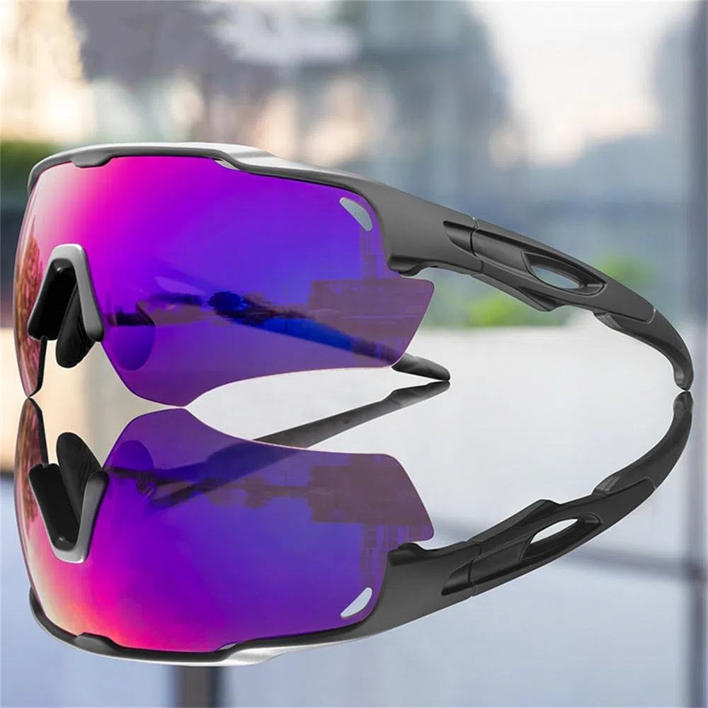 Occhiali da ciclismo per sport all'aria aperta, occhiali antivento per mountain bike e bici da strada, occhiali da sole con protezione UV