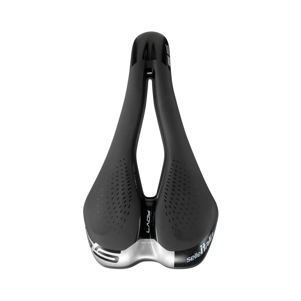 Selle Italia - Confortevole City Bike Sella S 5 Lady Superflow Donna, Rail FeC Alloy Ø7, Soft-Tek, Gel Ultra Comfort, Durevole, Nastro Riflettente Alta Visibilità, Ergonomico