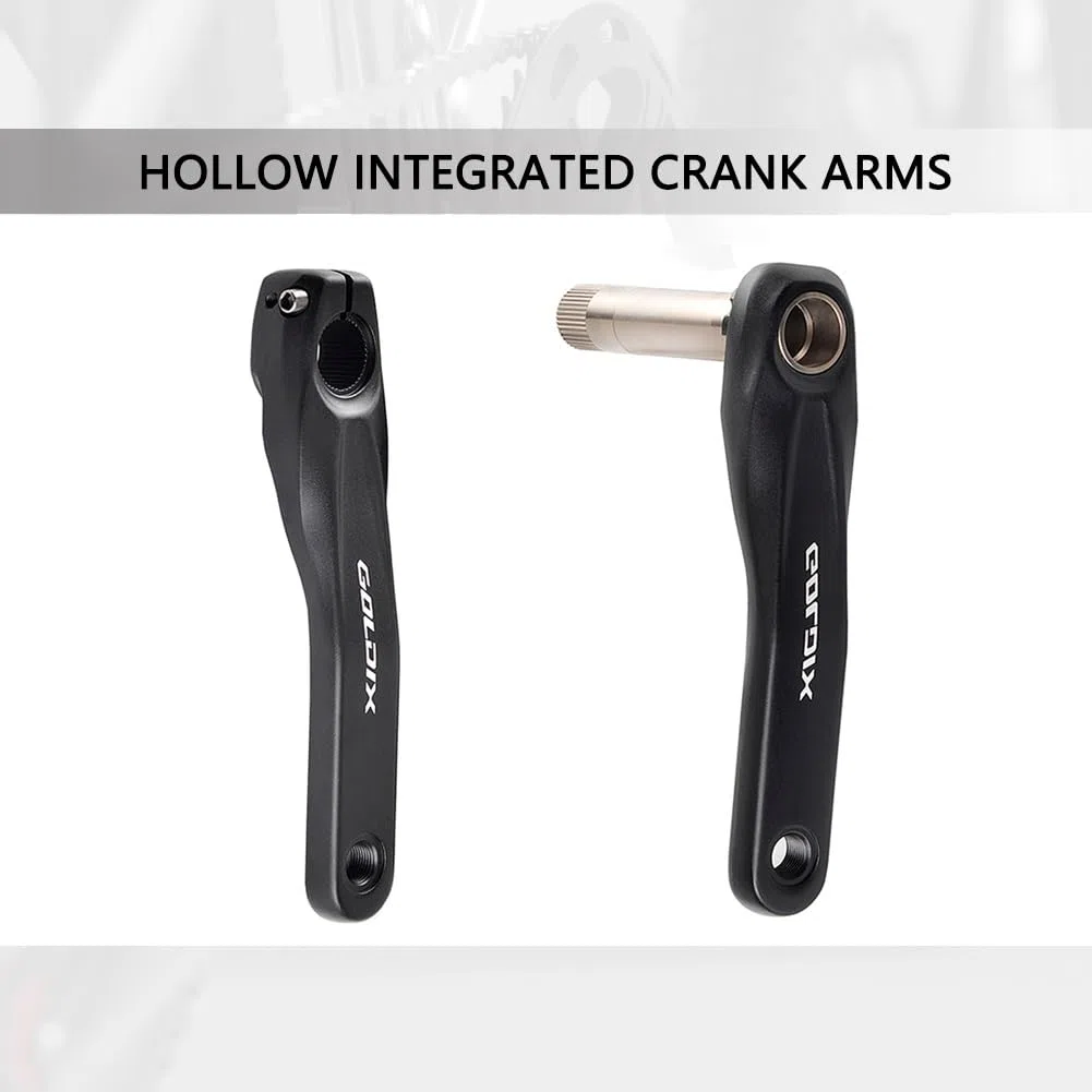 Guarnitura per Mountain Bike 170mm 175mm Guarniture Direct Mount Hollow Integrated Cread Braccette con Movimento Centrale BSA 68-73mm Adatto a 7/8/9/10/11/12 velocità Lega di Alluminio