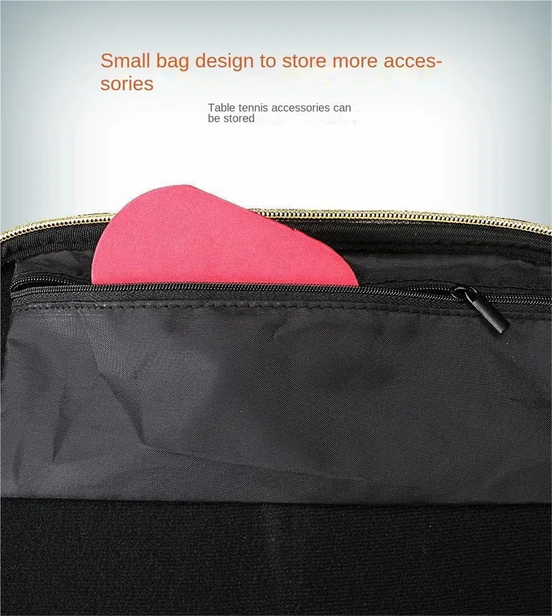Borsa for racchetta da ping pong Custodia for lama da ping pong Accessori sportivi Custodia sportiva for uomo e donna Guscio rigido Per Ping Pong