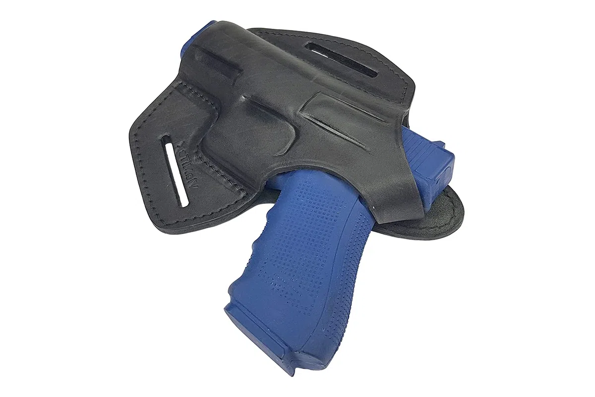 VlaMiTex OWB Fondiba in Pelle per Glock 17 19 22 23 31 32 33 34 35