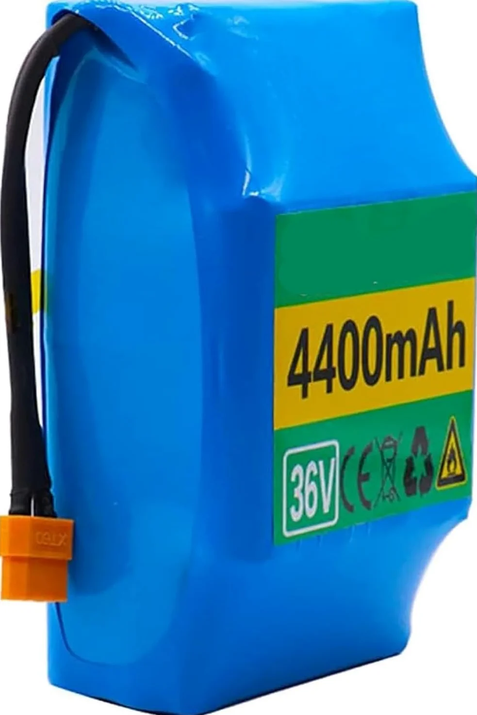 Batteria Di Ricambio Per Hoverboard Al Da 36V 4.4Ah, Batteria Agli Adper Bici Elettrica Da 36 V 10S2P Con Spina XT60 Per Hoverboard Per Bici Elettrica
