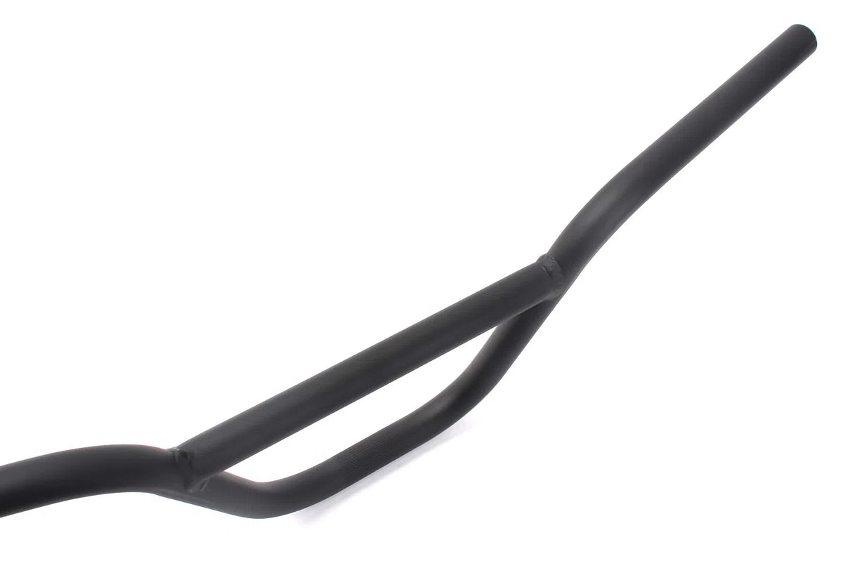 KHE Prism BMX 6061 T6 - Manubrio in alluminio, 7,8", 22,2 mm, morsetto nero