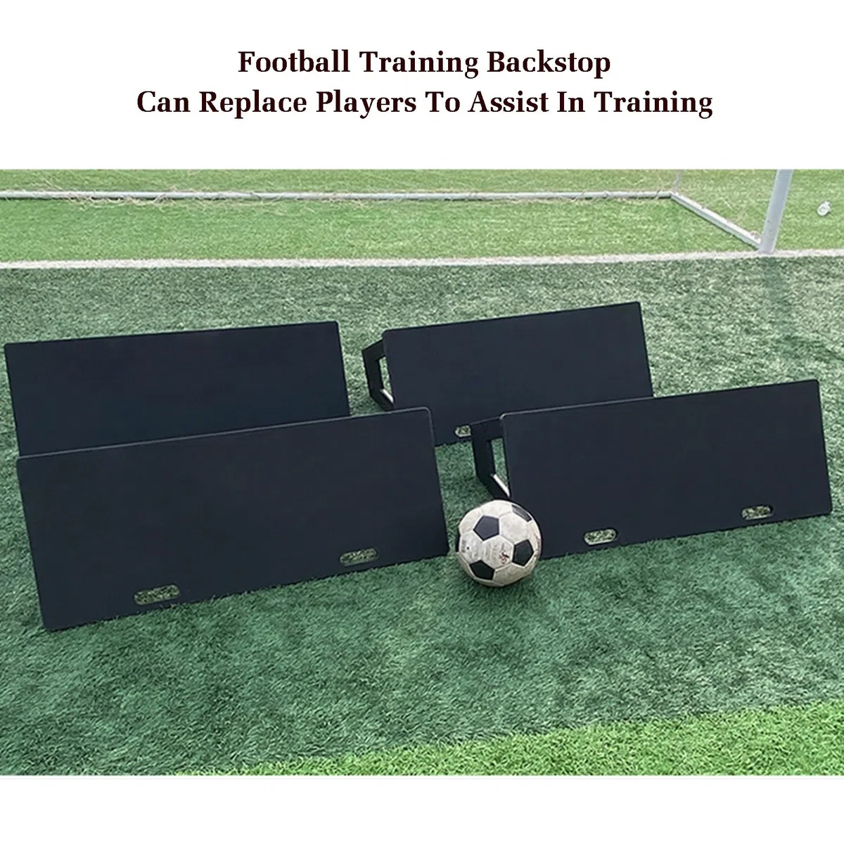 Tabellone di rimbalzo per calcio, stazione di rimbalzo per calcio, attrezzatura pieghevole per allenamento di calcio, muro di allenamento di calcio resistente agli urti, per l'allenamento delle abil
