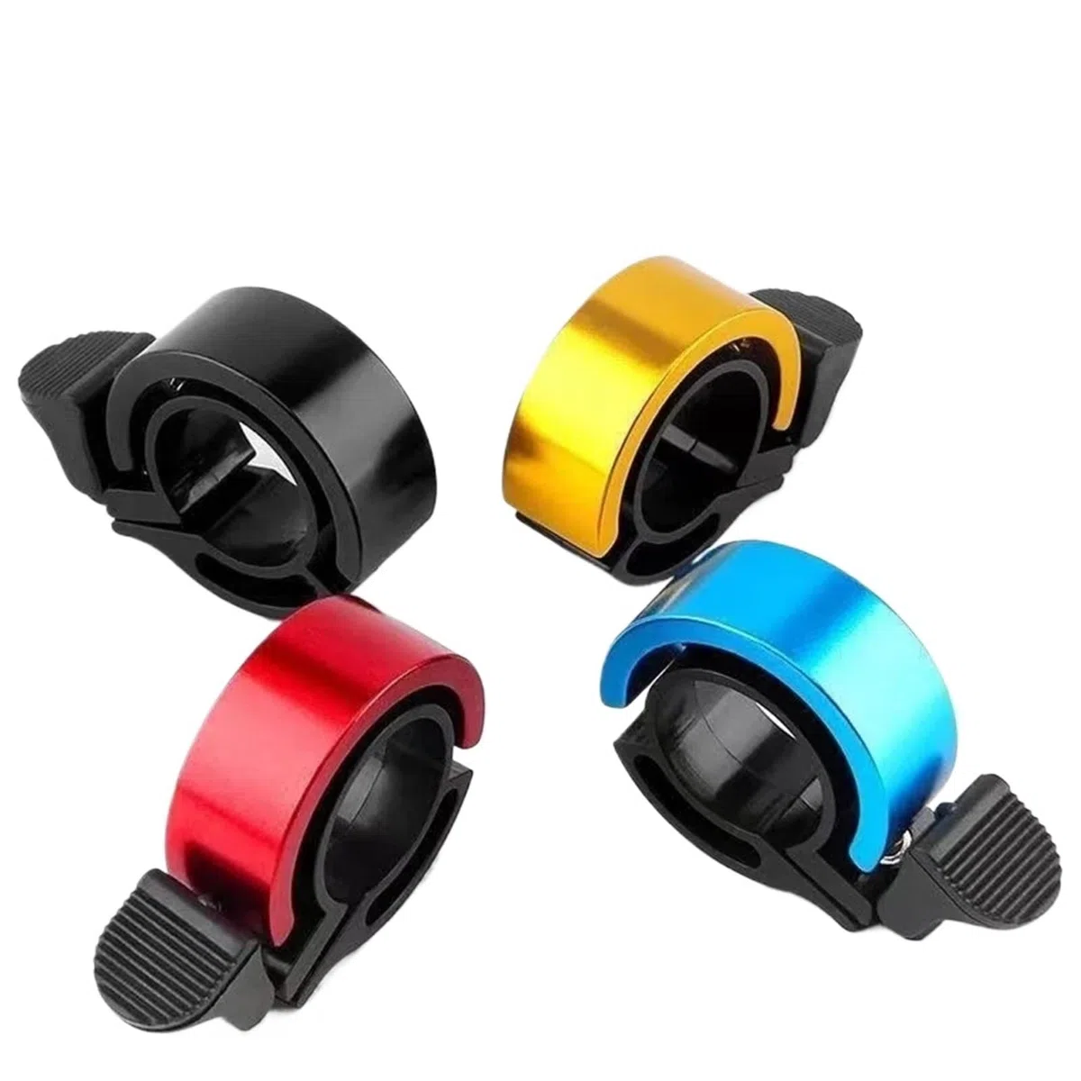 Campanello per bicicletta 6pcs Soud Uso per la sicurezza della bici Chiamata Ciclismo MTB Manubrio Corno Accessori Bici Campanello Bicicletta Camp